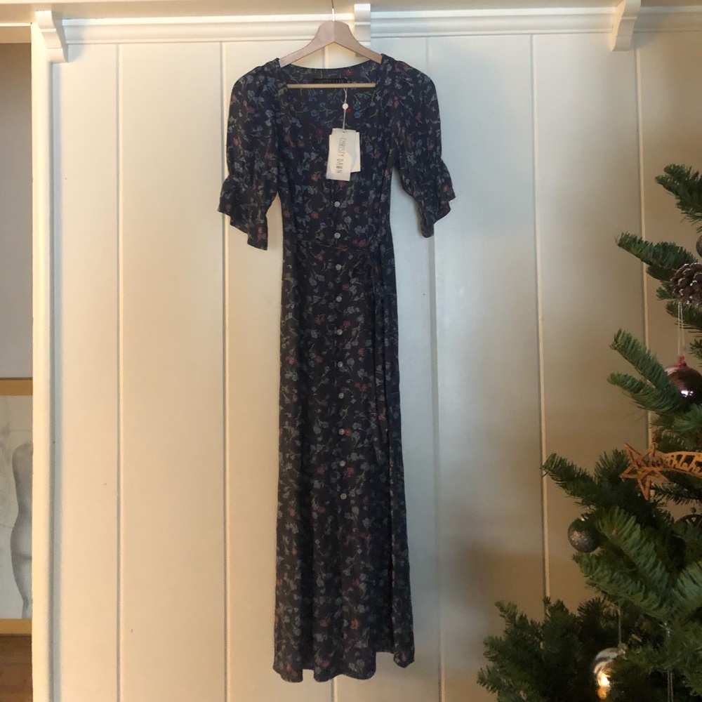 ▪️sold▪️nwt christy dawn dress lennon berry blue - Picture 4 of 7